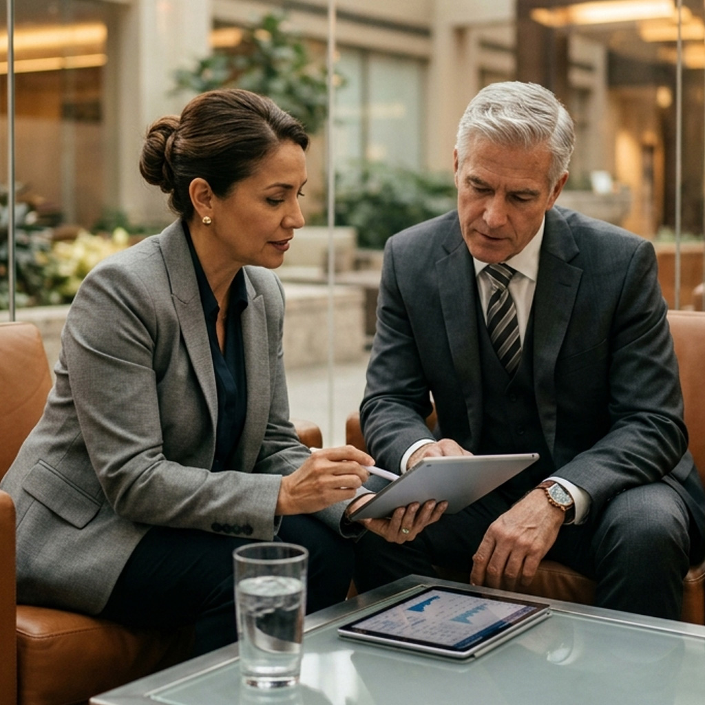 High-net-worth estate representing private client insurance